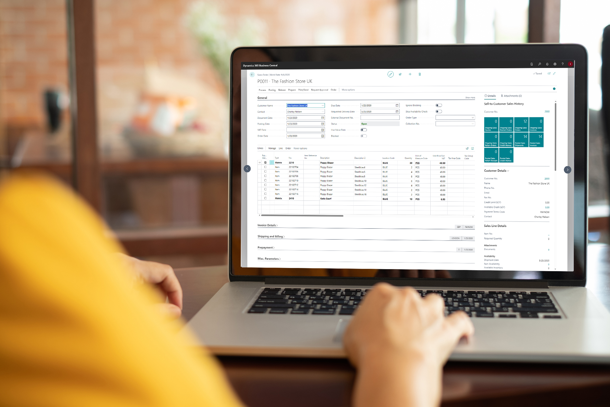showing a close-up of a computer screen with the TRIMIT dashboard